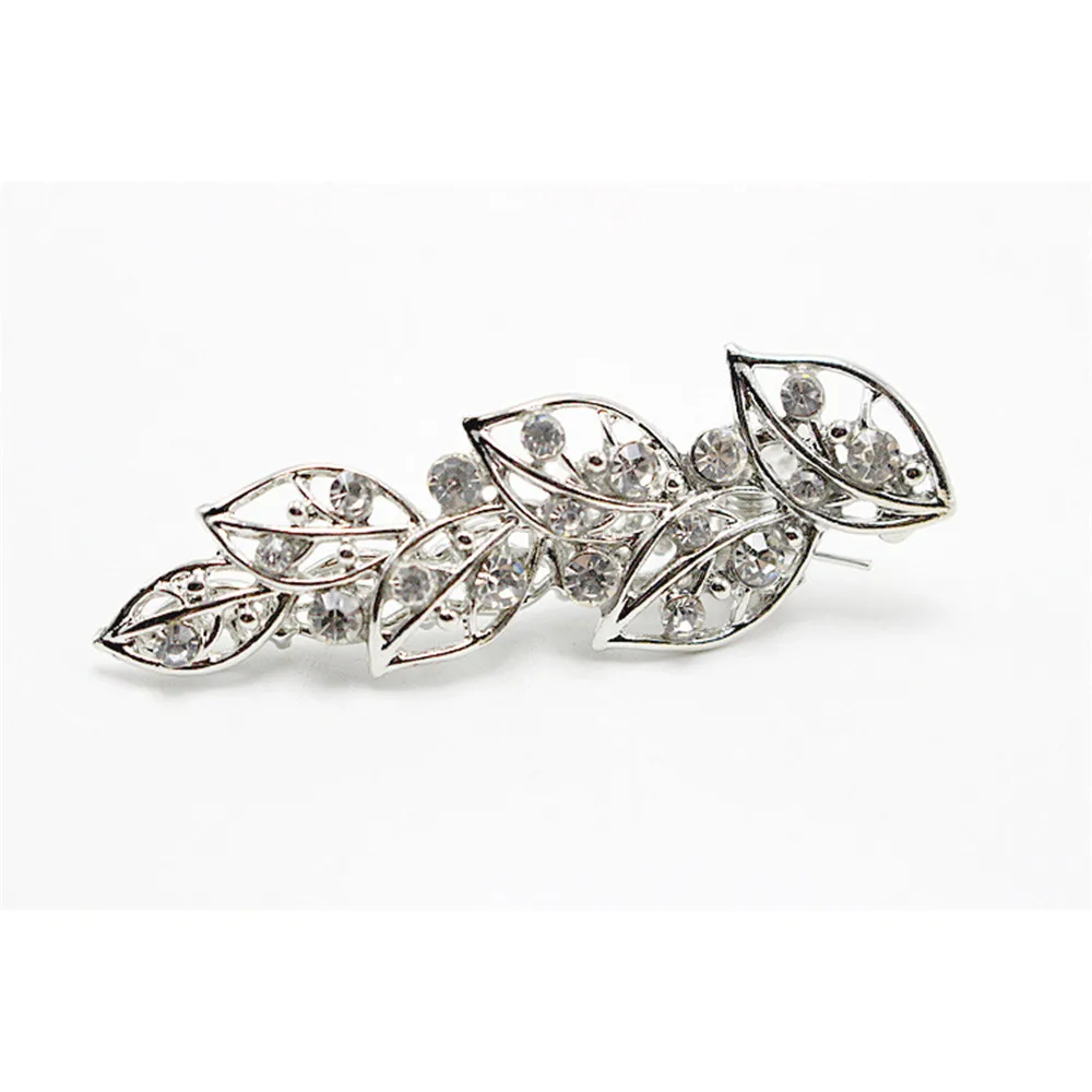 2019 Vintage Women's Crystal Hairpin Retro Clamp Leaf Alligator Pin Hair Pin Barrette Hair Styling Accessories
2019 Vintage Women's Crystal Hairpin Retro Clamp Leaf Alligator Pin Hair Pin Barrette Hair Styling Accessories