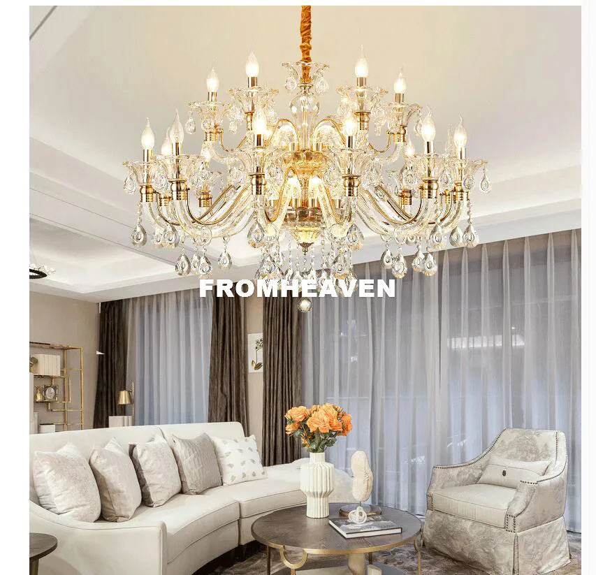 2019 Newly Modern Crystal Chandelier Lights K9 Crystal Chandelier LED Living Room Lustre Sala de Jantar Cristal 100% Guaranteed
2019 Newly Modern Crystal Chandelier Lights K9 Crystal Chandelier LED Living Room Lustre Sala de Jantar Cristal 100% Guaranteed