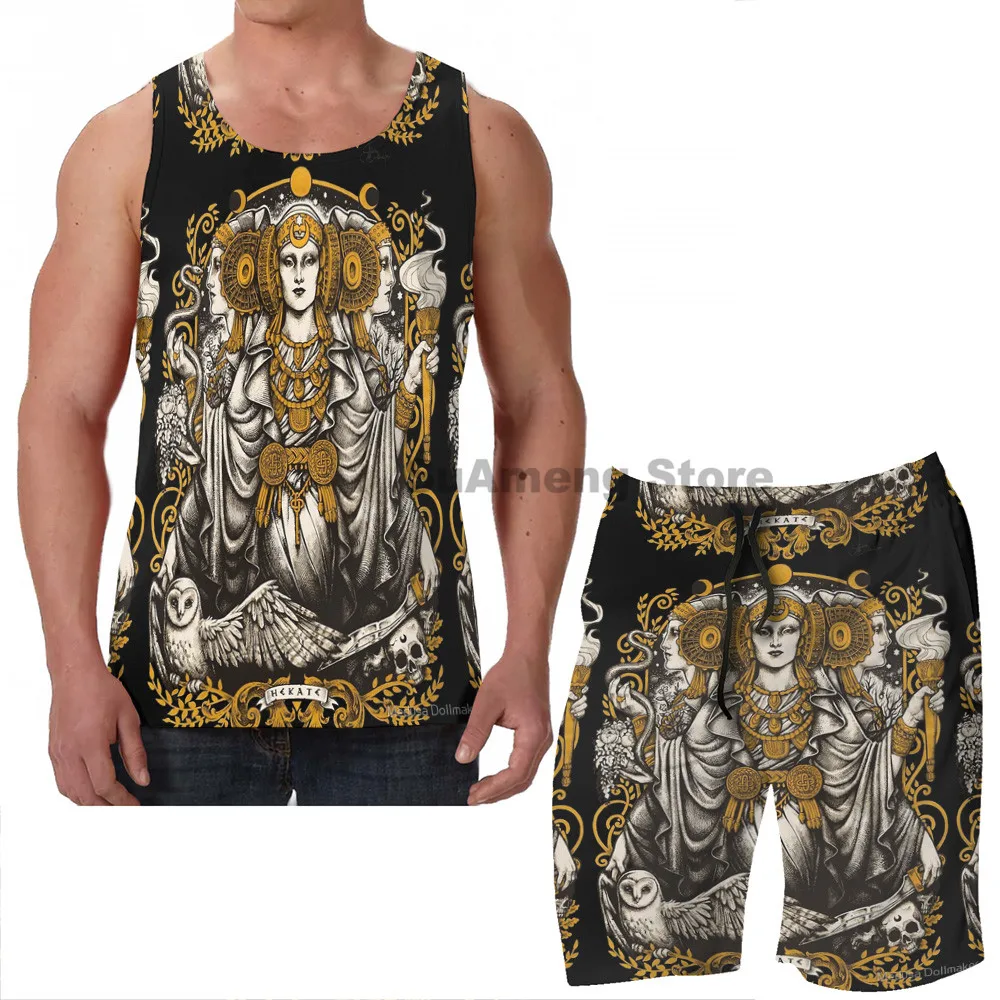 Summer Casual funny print men Tank Tops Women IBERIAN HECATE men Board beach shorts women sets fitness sleeveless vest
Summer Casual funny print men Tank Tops Women IBERIAN HECATE men Board beach shorts women sets fitness sleeveless vest