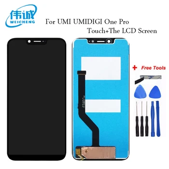 WEICHENG For UMI UMIDIGI One Pro LCD Display with Touch Screen Digitizer Assembly Repair Parts+Free Tools
WEICHENG For UMI UMIDIGI One Pro LCD Display with Touch Screen Digitizer Assembly Repair Parts+Free Tools