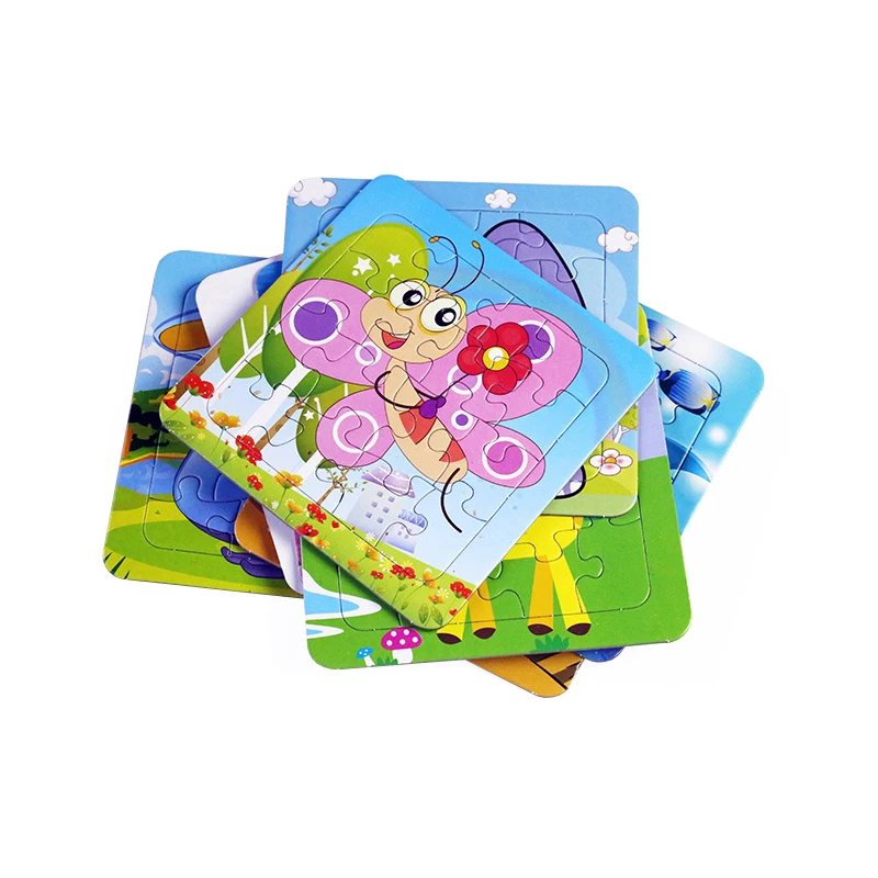 UainCube 9/16/20 PCS/Set Jigsaw Puzzles Cartoon Animal Educational Toys For Children Digital Paper Puzzle Game For kids Learning
UainCube 9/16/20 PCS/Set Jigsaw Puzzles Cartoon Animal Educational Toys For Children Digital Paper Puzzle Game For kids Learning