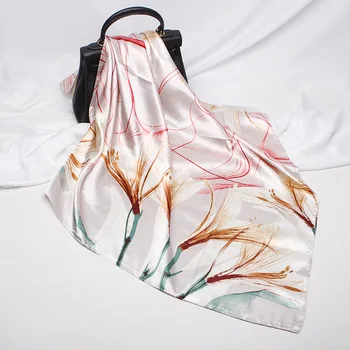 2019 Spring New Silk Scarf Women Fashion Flame Flower Printting Large Square Scarf Shawl Female Gift Soft Satin Wrap Bandana
2019 Spring New Silk Scarf Women Fashion Flame Flower Printting Large Square Scarf Shawl Female Gift Soft Satin Wrap Bandana