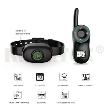 1000ft Remote Dog Shock Collar Rechargeable Waterproof Dog Training Collar DOG300 15NF
1000ft Remote Dog Shock Collar Rechargeable Waterproof Dog Training Collar DOG300 15NF