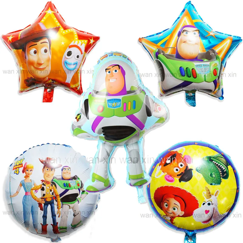 5pcs/lot lightyear party balloons mixed star round irregular style woody and lightyear helium balloons for boy birthday balloons
5pcs/lot lightyear party balloons mixed star round irregular style woody and lightyear helium balloons for boy birthday balloons