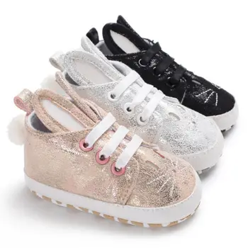 Cute Newborn Baby Boy Girl PU Snow Winter Warm Shoes Rabbit Bling Soft Sole Sneaker Anti Slip First Walkers
Cute Newborn Baby Boy Girl PU Snow Winter Warm Shoes Rabbit Bling Soft Sole Sneaker Anti Slip First Walkers