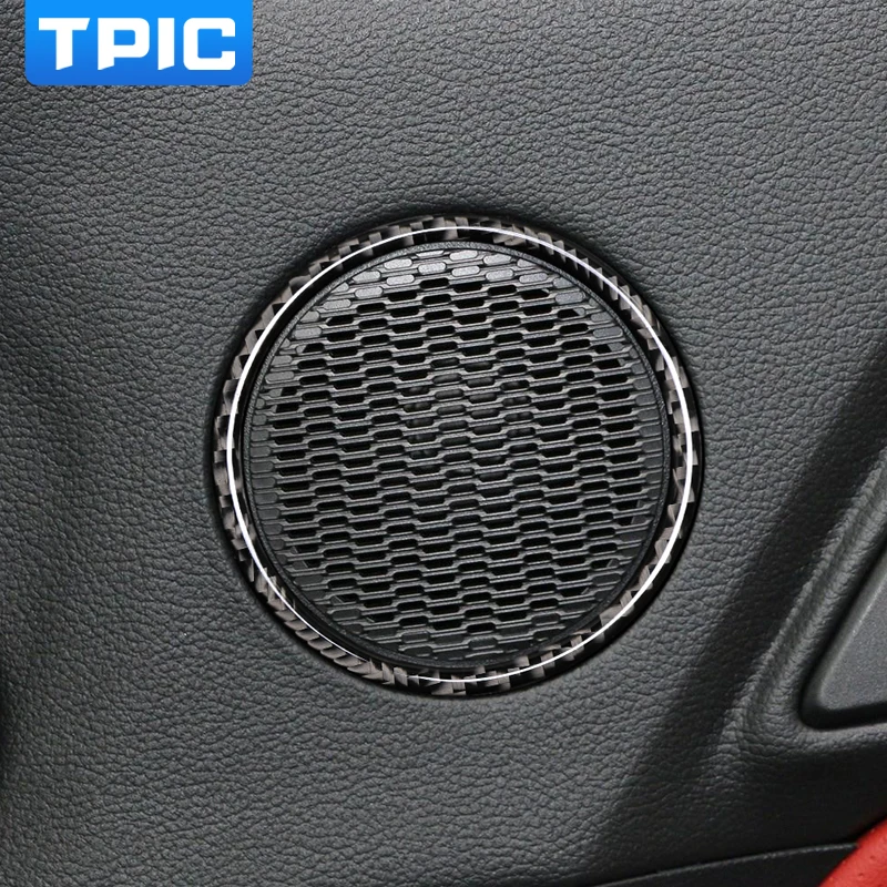 TPIC 2pcs For Ford Mustang Carbon Fiber Car Door Audio Speaker Strip Cover Ring Sticker 2015 2016 2017 Car Interior Accessories
TPIC 2pcs For Ford Mustang Carbon Fiber Car Door Audio Speaker Strip Cover Ring Sticker 2015 2016 2017 Car Interior Accessories