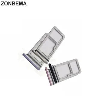 

ZONBEMA 50pcs/lot High quality New Dual Sim Card Tray Micro SD Card Tray for Samsung Galaxy S8 S8+ Plus G950 G950F G955 G955F