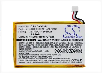 Cameron Sino 500mAh battery for LOGITECH Ultratin Keyboard Cover 533-000070 L/N: 1212 Keyboard Battery
Cameron Sino 500mAh battery for LOGITECH Ultratin Keyboard Cover 533-000070 L/N: 1212 Keyboard Battery
