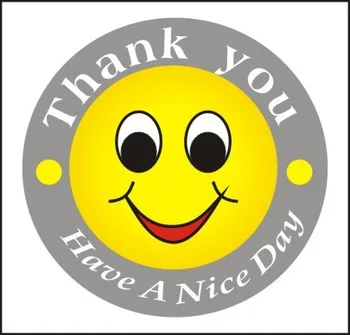 1000 PCS 30mm Seal sticker, Smiling face stickder, "thank you " Label, "have a nice day" Adhesive Label , firee shipping
1000 PCS 30mm Seal sticker, Smiling face stickder, "thank you " Label, "have a nice day" Adhesive Label , firee shipping