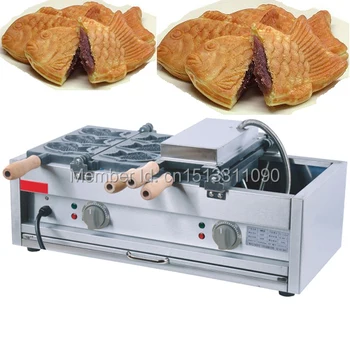 Free Shipping Commercial Use 110v 220v Electric 6pcs Taiyaki Fish Waffle Maker Iron
Free Shipping Commercial Use 110v 220v Electric 6pcs Taiyaki Fish Waffle Maker Iron