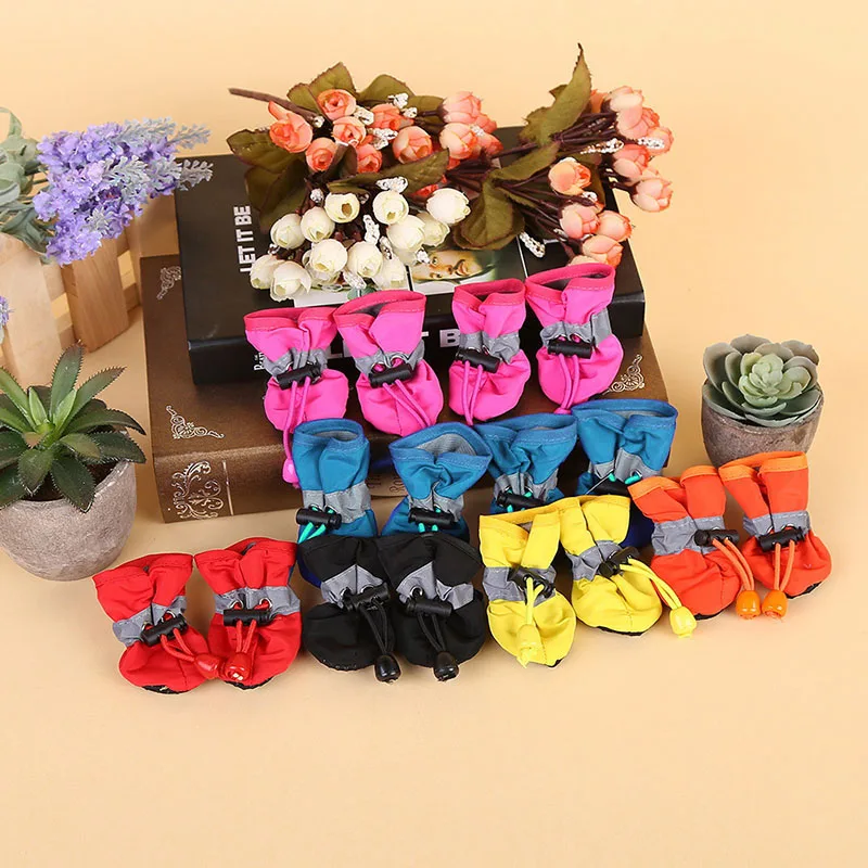 4 Pcs/Set Portable Pet Dog Shoes Cover Non-slip Waterproof Rain Boots Autumn Winter Dogs Paws Soft Shoe XHC88
4 Pcs/Set Portable Pet Dog Shoes Cover Non-slip Waterproof Rain Boots Autumn Winter Dogs Paws Soft Shoe XHC88