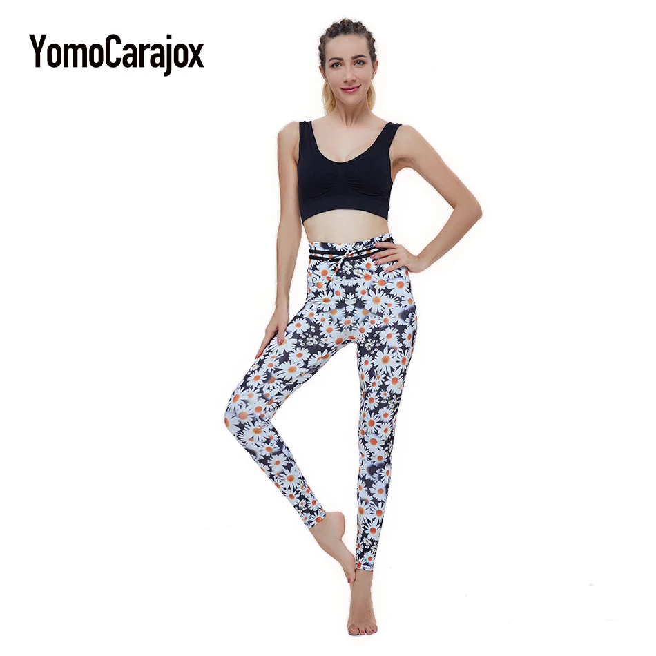 sunflower workout leggings