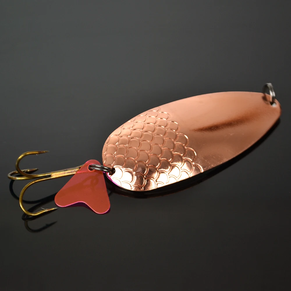 1PC 7.5cm/35g 3 colors Metal Fishing Lure Spoon With 4# 6# Mustad Treble Hook Bass CrankBait Spoon Crank Bait Pesca Tackle
1PC 7.5cm/35g 3 colors Metal Fishing Lure Spoon With 4# 6# Mustad Treble Hook Bass CrankBait Spoon Crank Bait Pesca Tackle