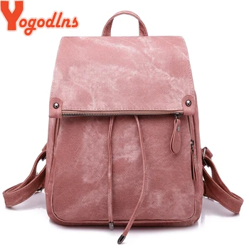 Yogodlns Trendy Female Drawstring PU Leather Backpacks Teenage Girls Small School Bags Women High Quality Casual Rucksack
Yogodlns Trendy Female Drawstring PU Leather Backpacks Teenage Girls Small School Bags Women High Quality Casual Rucksack