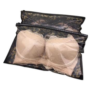 250Pcs/Lot 20x34cm Black Poly Zipper Garment Underwear Storage Bag With Zip Lock For Women Bra Clear Front Reclosable
250Pcs/Lot 20x34cm Black Poly Zipper Garment Underwear Storage Bag With Zip Lock For Women Bra Clear Front Reclosable