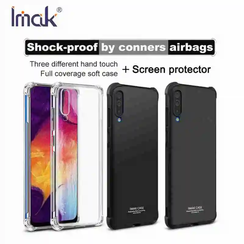 For Samsung Galaxy A70 TPU Case IMAK Airbag Cover For Galaxy A70 Case SM-A705F/DS SM-A7050 Silicone Shockproof Protective Shield
For Samsung Galaxy A70 TPU Case IMAK Airbag Cover For Galaxy A70 Case SM-A705F/DS SM-A7050 Silicone Shockproof Protective Shield