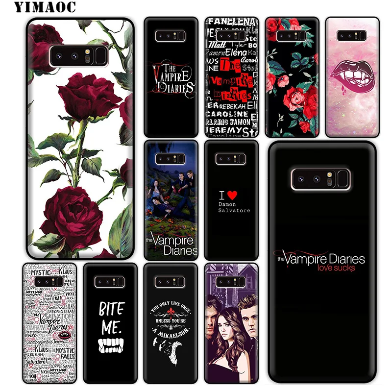 YIMAOC The Vampire Diaries Soft Silicone Case for Samsung Galaxy S10 S10e S9 S8 Plus S7 S6 Edge J6 Cover
YIMAOC The Vampire Diaries Soft Silicone Case for Samsung Galaxy S10 S10e S9 S8 Plus S7 S6 Edge J6 Cover