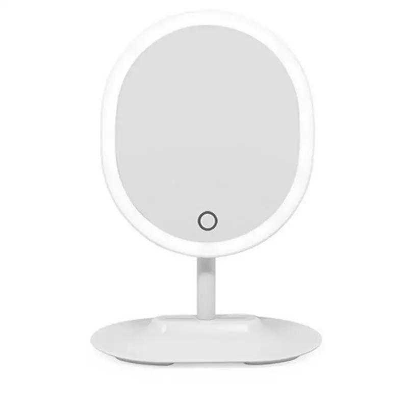 1pc Simple LED Lighted Mirror Vanity Mirror Touchscreen Dimmable LED Light Lamp Magnification Lamp for Men Shaving Women Makeup
1pc Simple LED Lighted Mirror Vanity Mirror Touchscreen Dimmable LED Light Lamp Magnification Lamp for Men Shaving Women Makeup