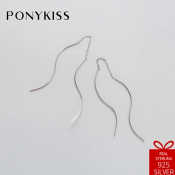 PONYKISS Office S925 Sterling Silver Cute Geometric Tassel Drop Earrings Women Prevent Allergy Sweet Engagement Jewelry Party
PONYKISS Office S925 Sterling Silver Cute Geometric Tassel Drop Earrings Women Prevent Allergy Sweet Engagement Jewelry Party