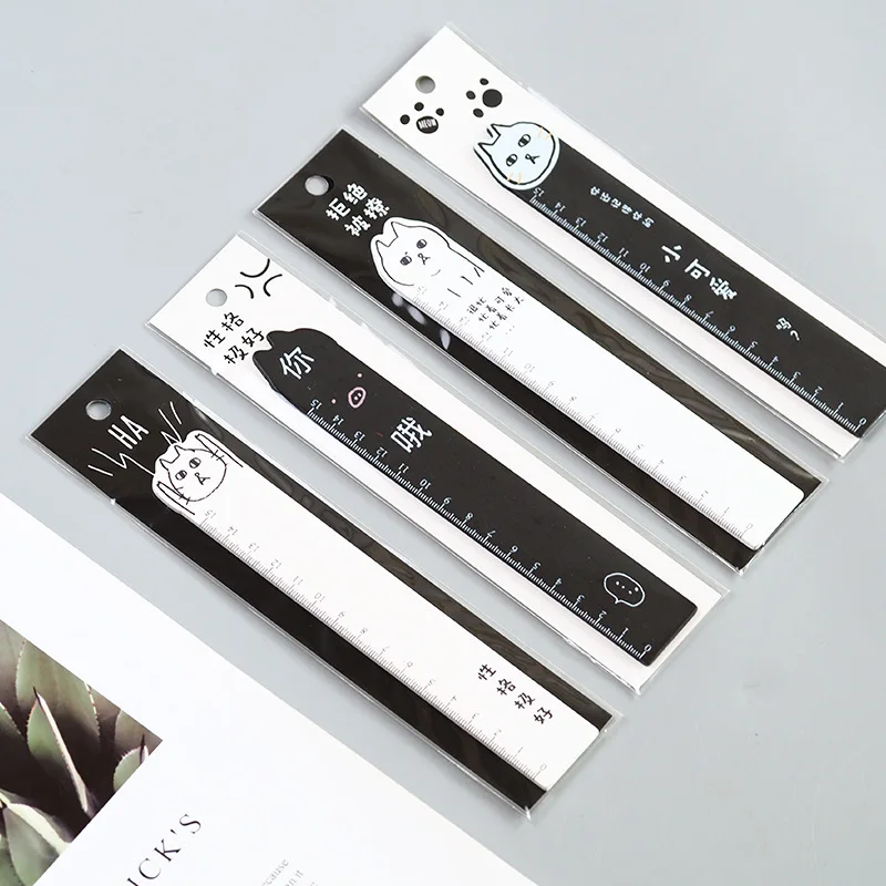 1pcs student simple modeling drawing ruler Spvgaga Angry kitten modeling wooden ruler (15CM)
1pcs student simple modeling drawing ruler Spvgaga Angry kitten modeling wooden ruler (15CM)