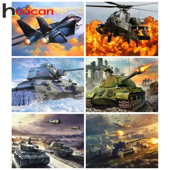 Huacan DIY Square/Round Diamond Embroidery Complete Kit Tank 5d Diamond Painting Full Drill Airplane Diamond Art
Huacan DIY Square/Round Diamond Embroidery Complete Kit Tank 5d Diamond Painting Full Drill Airplane Diamond Art