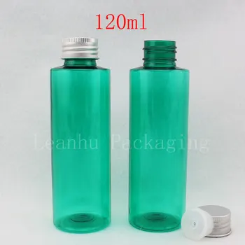 120ML Green Flat Should Plastic Bottle Aluminum Cap , 120CC Empty Cosmetic Container , Lotion / Shampoo Sub-bottling
120ML Green Flat Should Plastic Bottle Aluminum Cap , 120CC Empty Cosmetic Container , Lotion / Shampoo Sub-bottling