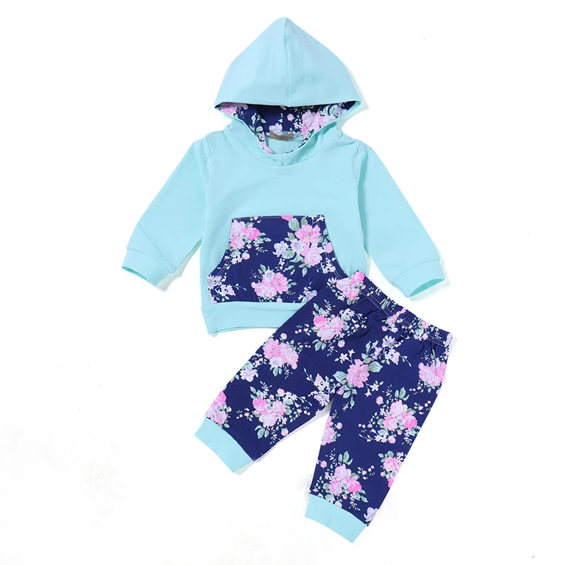 2019 Одежда для малышей Демисезонный Дети Мальчик топы девочек цветочный