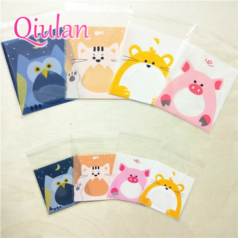 50pcs Animal Gift Bag Cookie Candy Pet Birthday Party Favors and Gifts Ziplock Bag Cat Pig Squirrel Greedy Snack Kid Supplies 8D
50pcs Animal Gift Bag Cookie Candy Pet Birthday Party Favors and Gifts Ziplock Bag Cat Pig Squirrel Greedy Snack Kid Supplies 8D