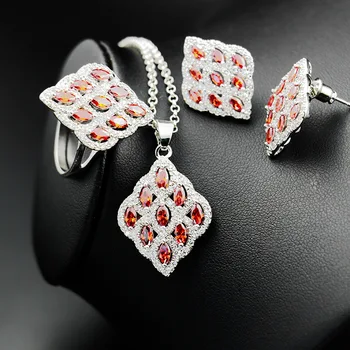 Silver 925 Jewelry Sets For Women Bridal Decorations Colorful Zircon Necklace Pendant Earrings Rings Bracelet the Nereids Sets
Silver 925 Jewelry Sets For Women Bridal Decorations Colorful Zircon Necklace Pendant Earrings Rings Bracelet the Nereids Sets