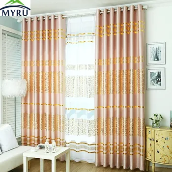 MYRU Simple fashion custom curtain Windows curtains gold cloth curtains for bedroom and living room
MYRU Simple fashion custom curtain Windows curtains gold cloth curtains for bedroom and living room