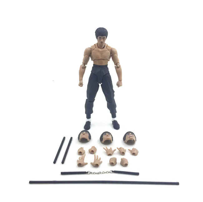 13.5cm Anime figure Bruce Lee 2th generation Bruce Lee movable action figure collectible model toys for boys
13.5cm Anime figure Bruce Lee 2th generation Bruce Lee movable action figure collectible model toys for boys