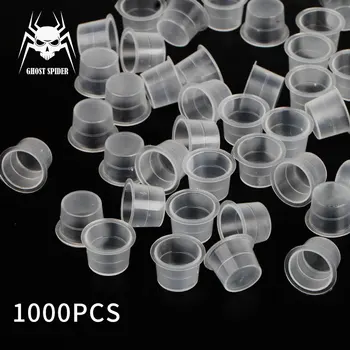 Top Quality 1000pcs Disposable Plastic Tattoo Ink Cups Permanent Makeup Pigment Clear Holder Container Cap Tattoo Accessory
Top Quality 1000pcs Disposable Plastic Tattoo Ink Cups Permanent Makeup Pigment Clear Holder Container Cap Tattoo Accessory