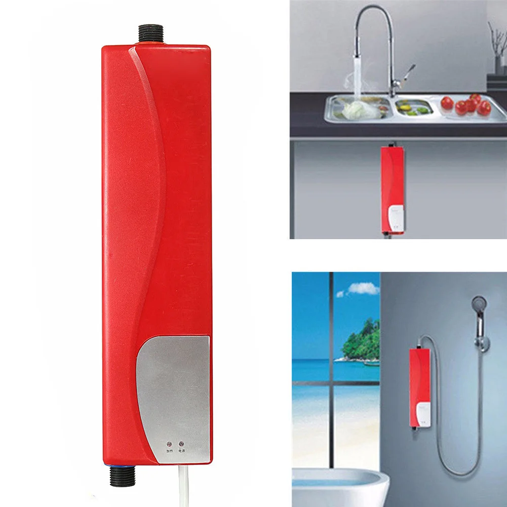 Hot New High Quality 3000W Mini Electric Instant Hot Water Heater Tankless for Indoor Kitchen Bathroom Shower HY99 AU27
Hot New High Quality 3000W Mini Electric Instant Hot Water Heater Tankless for Indoor Kitchen Bathroom Shower HY99 AU27