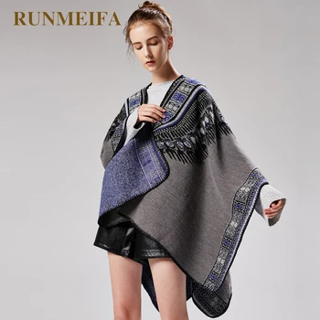2018 New Fashion Winter Women Warm Plain Poncho And Capes For Ladies Coat High Quality Female Shawls Oversize Comfortable Cloak
2018 New Fashion Winter Women Warm Plain Poncho And Capes For Ladies Coat High Quality Female Shawls Oversize Comfortable Cloak