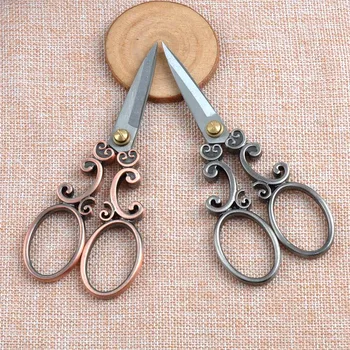Antique European Vintage Scissors 13x5.5cm Cloud Pattern Dressmaker Shears Sewing Scissors Fabric Craft CP0709
Antique European Vintage Scissors 13x5.5cm Cloud Pattern Dressmaker Shears Sewing Scissors Fabric Craft CP0709