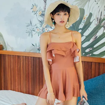 One-piece Rushed Solid New Sexy Plus Size Padded Skirt Swimwear Women One Piece Swimsuit Beachwear Bathing Suit
One-piece Rushed Solid New Sexy Plus Size Padded Skirt Swimwear Women One Piece Swimsuit Beachwear Bathing Suit