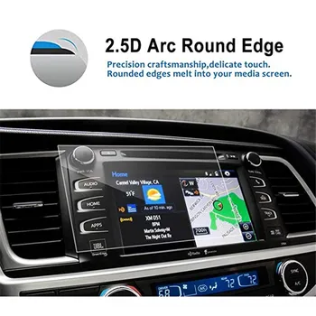For Toyota Highlander 2015-2017 LE Plus XLE 8 Inch Car Navigation Screen Protector Tempered Glass in-Dash Screen Protector
For Toyota Highlander 2015-2017 LE Plus XLE 8 Inch Car Navigation Screen Protector Tempered Glass in-Dash Screen Protector