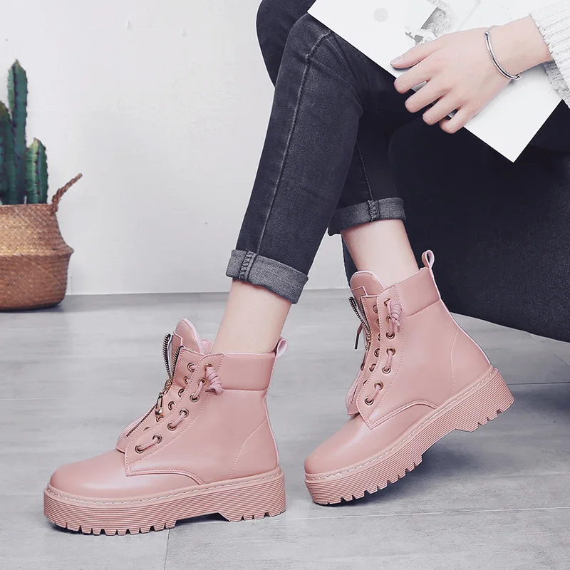 Zip Flat Ankle Boots Women PU Leather Boots Fall Winter Shoes Woman Booties womens winter fashion 2018 women shoes
Zip Flat Ankle Boots Women PU Leather Boots Fall Winter Shoes Woman Booties womens winter fashion 2018 women shoes