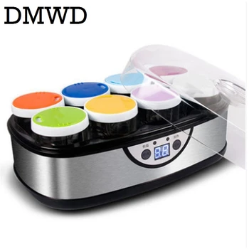 DMWD Electric Yogurt Maker With 8 Glass Cups Automatic Leben Yoghurt rice wine Machine Buttermilk Sour Cream natto Fermenter EU
DMWD Electric Yogurt Maker With 8 Glass Cups Automatic Leben Yoghurt rice wine Machine Buttermilk Sour Cream natto Fermenter EU
