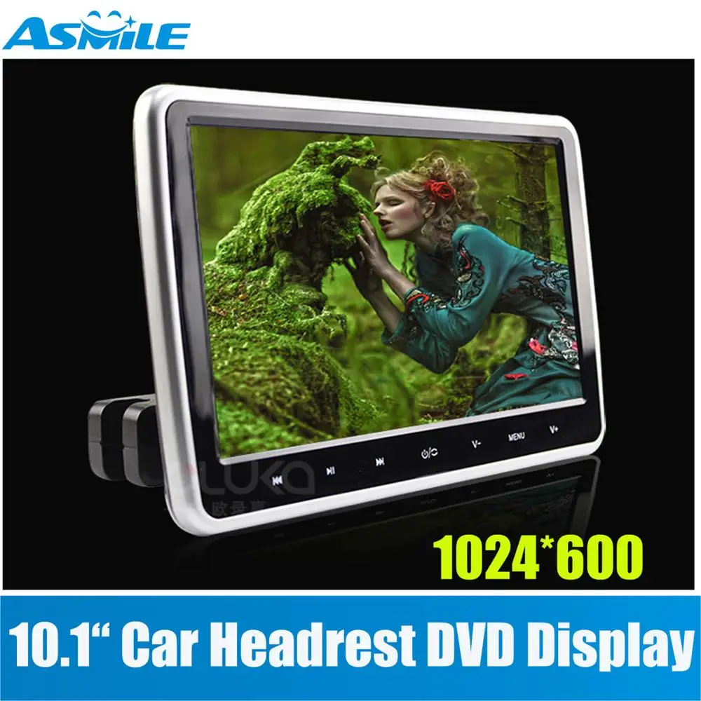 10.1" inch HD 1080P Car Headrest Bracket mount DVD player Multimedia Player with HDMI USB SD FM
10.1" inch HD 1080P Car Headrest Bracket mount DVD player Multimedia Player with HDMI USB SD FM