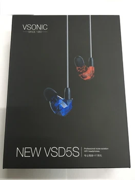 New Hot VSONIC NEW VSD5S VSD5 S High Fidelity Quality IEMs Inner-Ear Earphone Earbuds
New Hot VSONIC NEW VSD5S VSD5 S High Fidelity Quality IEMs Inner-Ear Earphone Earbuds