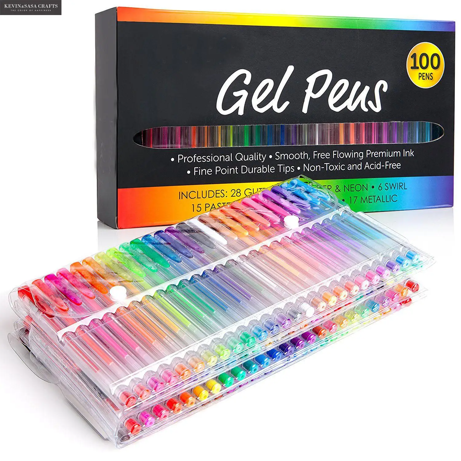 100Pcs Glitter And Neon Gel Pen Set Stationery Gel Pens Office Suppliers Office And School Supplies School Tool Pens For Writing
100Pcs Glitter And Neon Gel Pen Set Stationery Gel Pens Office Suppliers Office And School Supplies School Tool Pens For Writing