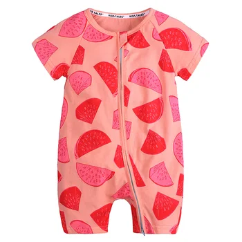2019 New Arrival Baby Romper Jumpsuit 6M-3T Short-sleeved Children's Sliders Cartoon Overalls Watermelon Baby Zipper Clothes
2019 New Arrival Baby Romper Jumpsuit 6M-3T Short-sleeved Children's Sliders Cartoon Overalls Watermelon Baby Zipper Clothes