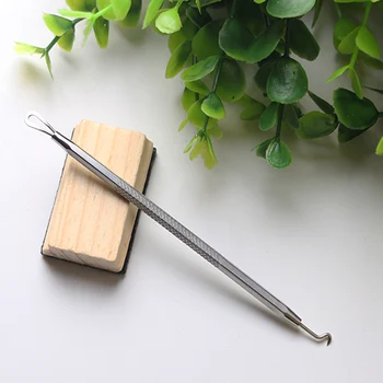 1pc Acne Curve Needles Stainless Steel Blackhead Comedone Acne Blemish Extractor Remover Pimples Acne Needle Face Clean Tools
1pc Acne Curve Needles Stainless Steel Blackhead Comedone Acne Blemish Extractor Remover Pimples Acne Needle Face Clean Tools