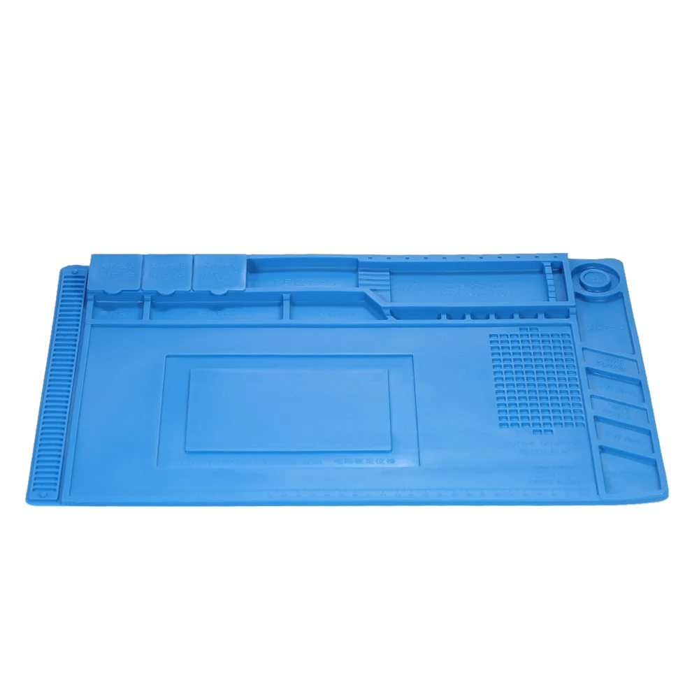 S-160 Magnetic Heat-resistant Soldering Mat Silicone Soldering Station Insulation Pad Repair Tools Maintenance Platform
S-160 Magnetic Heat-resistant Soldering Mat Silicone Soldering Station Insulation Pad Repair Tools Maintenance Platform