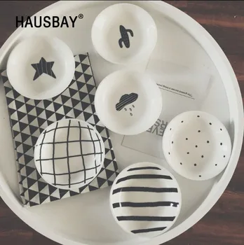 3pcs Mini Dish Cactus Star White Black Ceramic Plate Seasoning Soy Sauce Vinegar Plates Candy Cute Dishes Kitchen Tool 1254
3pcs Mini Dish Cactus Star White Black Ceramic Plate Seasoning Soy Sauce Vinegar Plates Candy Cute Dishes Kitchen Tool 1254