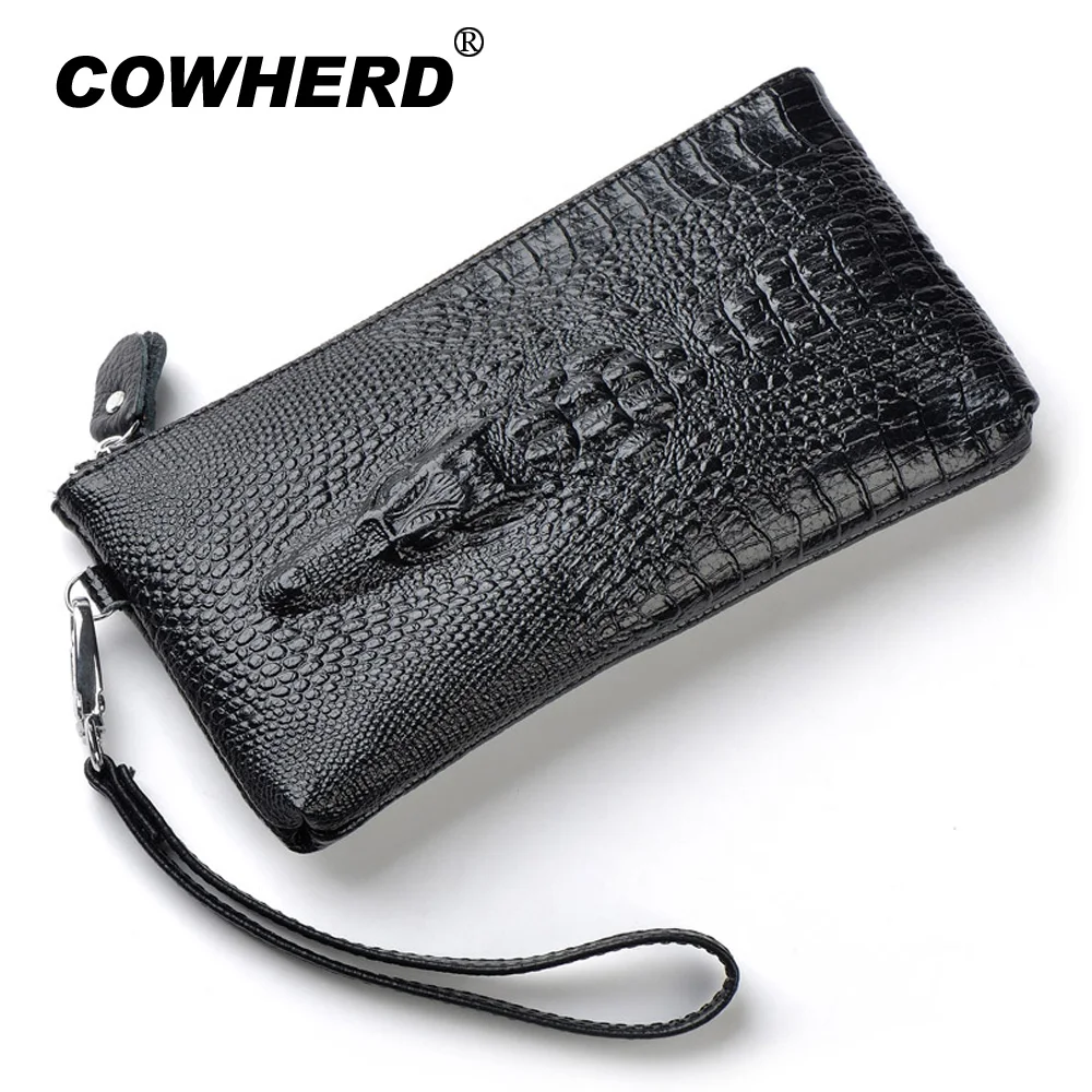 Newest Crocodile Head Pattern Day Clutch Genuine Cow Leather Evening Bag Casual Mobile Phone Bag for Women
Newest Crocodile Head Pattern Day Clutch Genuine Cow Leather Evening Bag Casual Mobile Phone Bag for Women