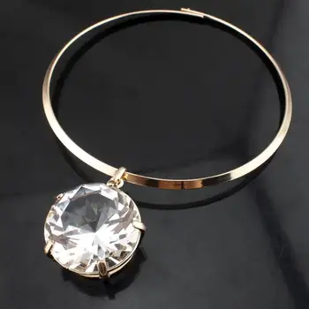 UKEN Fashion Women Collar Choker Necklace Statement Jewelry Alloy Torques Big Crystal Gem Maxi Necklaces & Pendants Wholesale
UKEN Fashion Women Collar Choker Necklace Statement Jewelry Alloy Torques Big Crystal Gem Maxi Necklaces & Pendants Wholesale