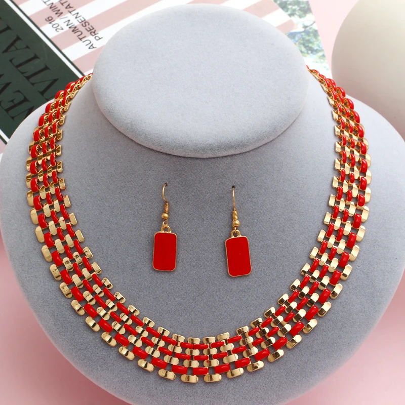 exaggerated indian wedding jewelry sets red drop earrings short choker statement necklace collar valentine days gifts
exaggerated indian wedding jewelry sets red drop earrings short choker statement necklace collar valentine days gifts