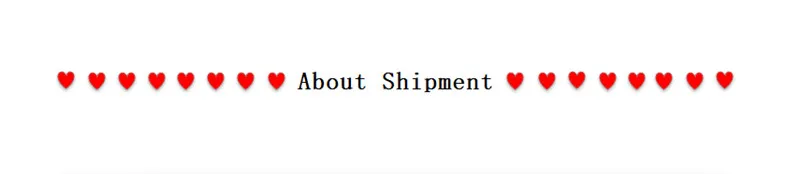 shipment